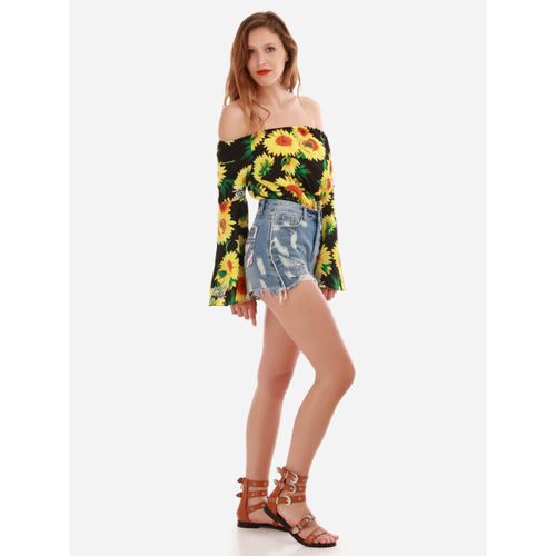 Short Shorts - Bleu Clair - La Modeuse - Modalova