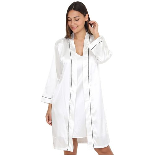 Chemises de nuit Pyjamas, nuisettes - Blanc - La Modeuse - Modalova