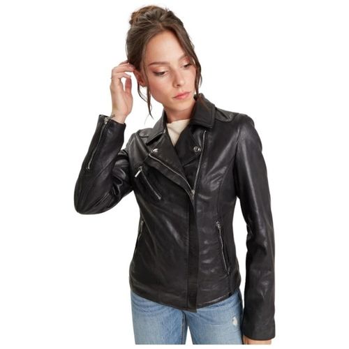 Blouson Blouson en cuir Ref 58364 Noir - Daytona - Modalova