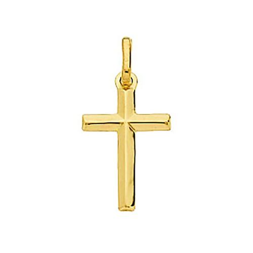 Pendentifs Pendentif croix or jaune 18 carats - Brillaxis - Modalova