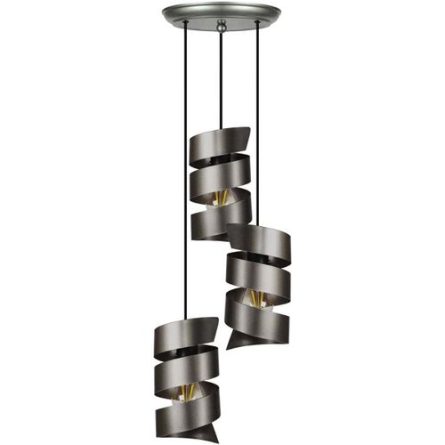 Lustres, suspensions et plafonniers Lustre grappe métal anthracite - Tosel - Modalova