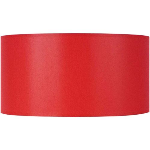 Abats jours et pieds de lampe Abat-jour cylindrique tissu rouge - Tosel - Modalova