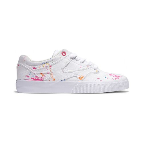 Chaussures de Skate KALIS VULC white splatter - DC Shoes - Modalova