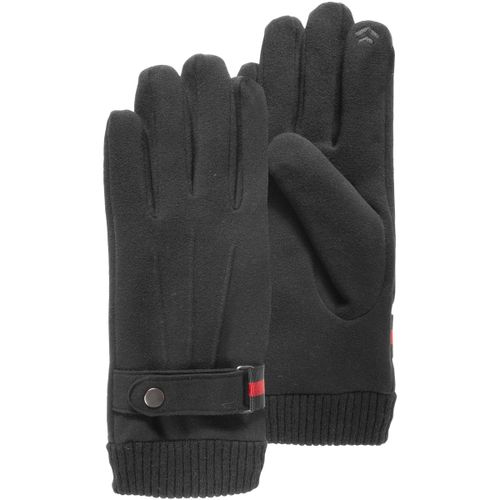 Gants Gants tactiles en tissu microfibre - doublés fausse fourrure - Isotoner - Modalova