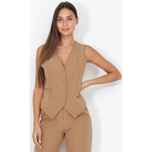 Veste Vestes - Camel - La Modeuse - Modalova