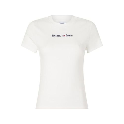 T-shirt T-shirt Ref 58578 YBL Ecru - Tommy Jeans - Modalova