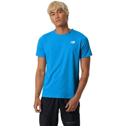 T-shirt New Balance MT11070-HLU - New Balance - Modalova