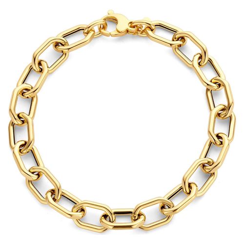 Bracelets Bracelet maille moderne or jaune 18 carats - Brillaxis - Modalova