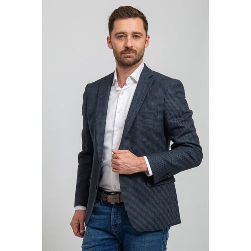 Veste Prestige Veston Casanova Laine Bleu - Suitable - Modalova