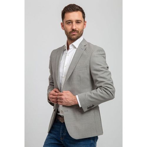 Veste Prestige Veston Marzotto Laine Gris - Suitable - Modalova