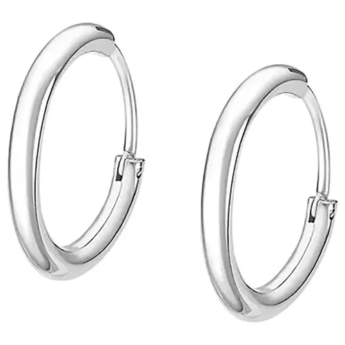 Boucles oreilles Boucles d'oreilles anneaux acier - Lotus - Modalova