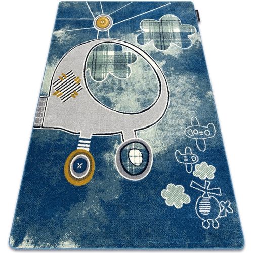 Tapis Tapis PETIT HELICOPTER hélicoptère, avions bleu 200x290 cm - Rugsx - Modalova