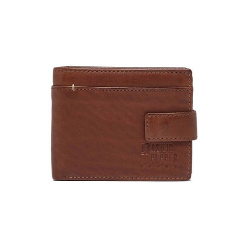 Portefeuille Portefeuille Traveler cuir TRAVELER 47D-00BTRA93 - Basilic Pepper - Modalova