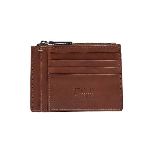 Portefeuille PORTE CARTES PORTE MONNAIE cuir TRAVELER 47D-00BTRA94 - Basilic Pepper - Modalova