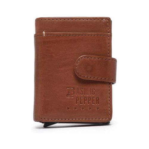 Portefeuille PORTE CARTES cuir TRAVELER 47D-00BTRA96 - Basilic Pepper - Modalova