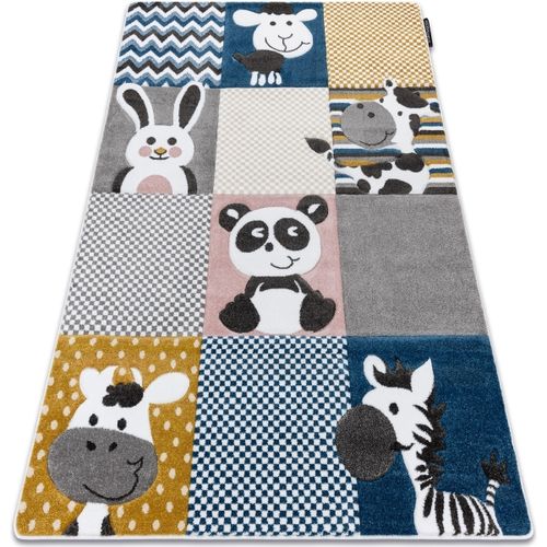 Tapis Tapis PETIT ZOO ANIMAUX crème et gris 180x270 cm - Rugsx - Modalova
