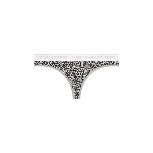 Culottes & slips String Ref 58772 5UL mini girafe / gris chine - Calvin Klein Jeans - Modalova
