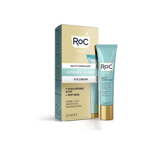 Soins ciblés Hydrate + Plump Crema Ojos Con Ácido Hialurónico - Roc - Modalova