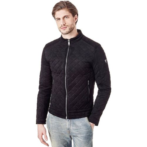 Blouson Blouson Luka Effet Matelassé Noir - Guess - Modalova