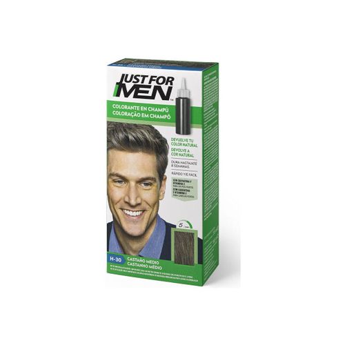 Colorations Colorant En Shampoing châtain Moyen - Just For Men - Modalova