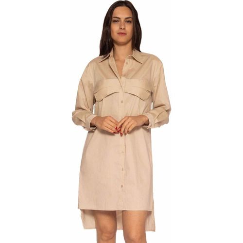 Robe Robe Chemise Beige - Rinascimento - Modalova