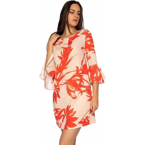 Robe Robe Cérémonie Florale Rouge - Rinascimento - Modalova