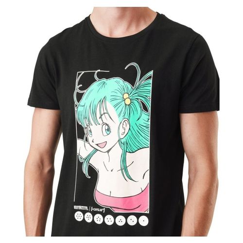 T-shirt T-shirt en coton col rond Dragon Ball Bulma - Capslab - Modalova