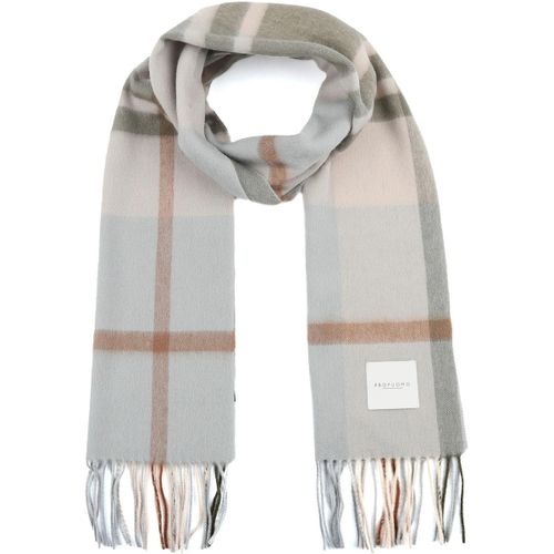 Echarpe Écharpe Agneline Gris A Carreaux - Profuomo - Modalova