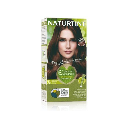 Colorations Coloration Sans Ammoniaque N° 4.35 - Brun Cappuccino - Naturtint - Modalova