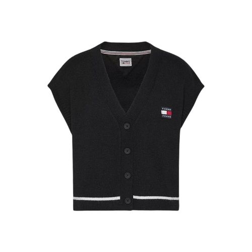 Pull Cardigan col V a mancherons Ref - Tommy Jeans - Modalova