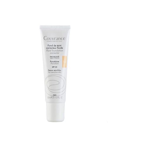 Fonds de teint & Bases Couvrance Base De Maquillage Fluide Peaux Sensibles miel - Avène Solaire - Modalova