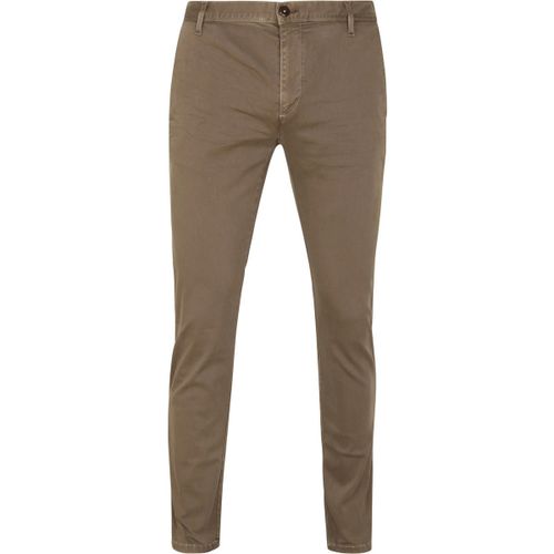 Pantalon Chino Rob Stretch Beige - Alberto - Modalova