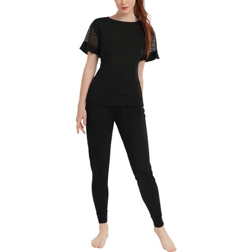 Pyjamas / Chemises de nuit Pyjama tenue d'intérieur pantalon top manches courtes Smooth - Lisca - Modalova