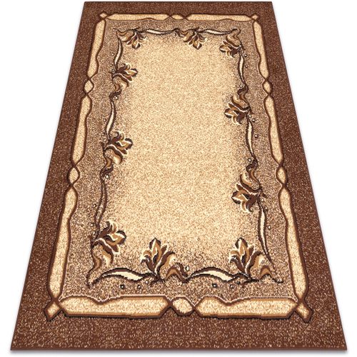 Tapis BCF Tapis Morad KRZYŚ fleurs - marron 60x110 cm - Rugsx - Modalova