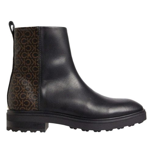 Bottines cleat ankle boot-mono mix - Calvin Klein Jeans - Modalova
