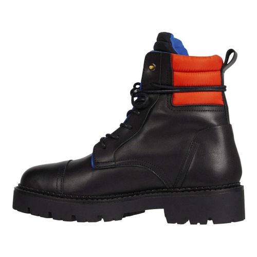 Boots Heritage Men's Black Padded Lace-Up Winter Boots - Tommy Jeans - Modalova