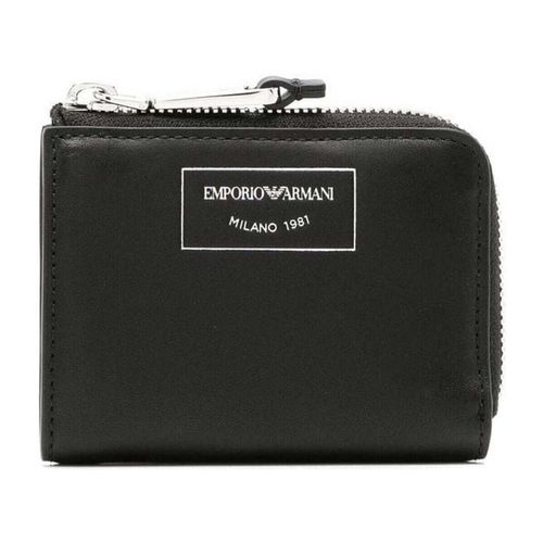 Portefeuille nero wallet - Emporio Armani - Modalova