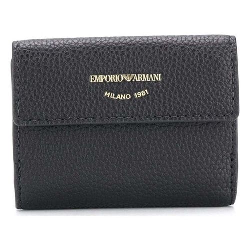 Portefeuille nero wallet - Emporio Armani - Modalova