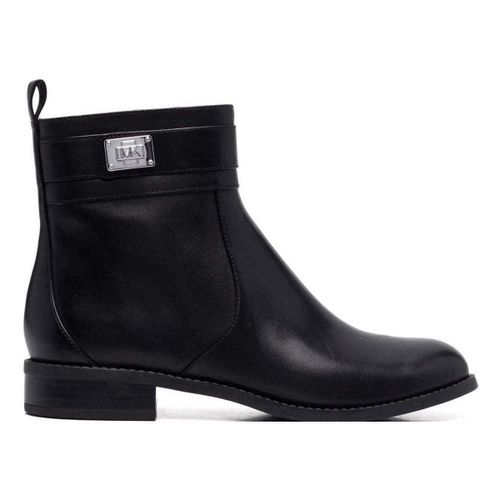 Bottines Padma Women's Black Flat Ankle Boots - MICHAEL Michael Kors - Modalova