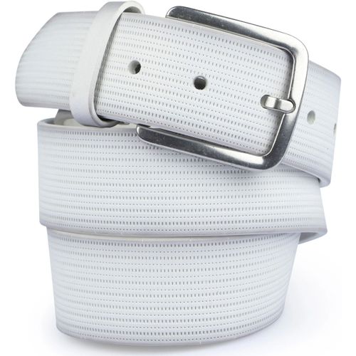 Ceinture Ceinture Structure En Cuir Blanche - Suitable - Modalova