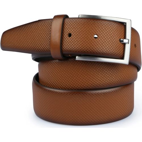 Ceinture Ceinture Structure En Cuir Marron - Suitable - Modalova