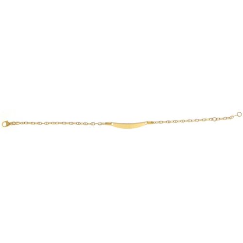 Bracelets Bracelet identité bébé or 18 carats - Brillaxis - Modalova