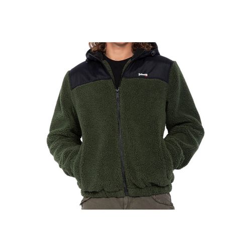 Sweat-shirt Sweat à capuche ZIPPE SHERPA - Schott - Modalova