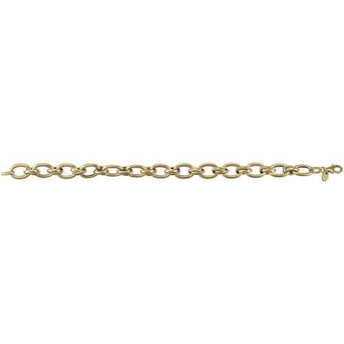 Bracelets Bracelet or jaune 9K maillons ovales - Brillaxis - Modalova