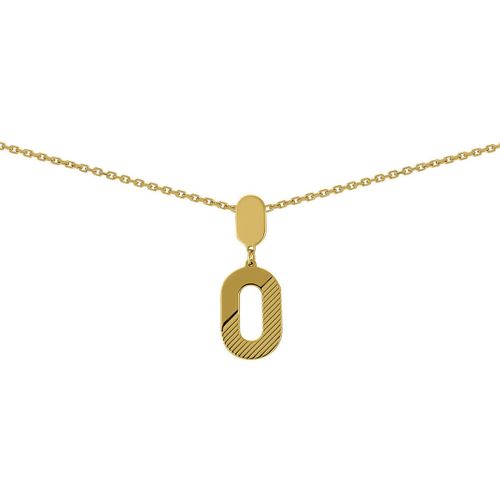 Collier Collier géométrique striée - Brillaxis - Modalova