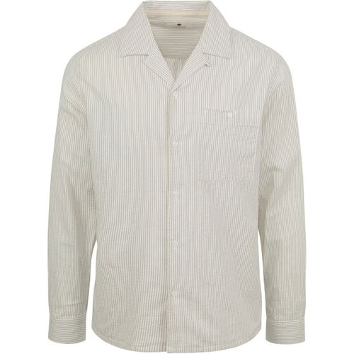 Chemise Chemise Kurt Rayures Blanc Cassé - Anerkjendt - Modalova