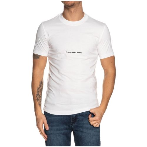 T-shirt T shirt Ref 59228 YAF Blanc - Calvin Klein Jeans - Modalova
