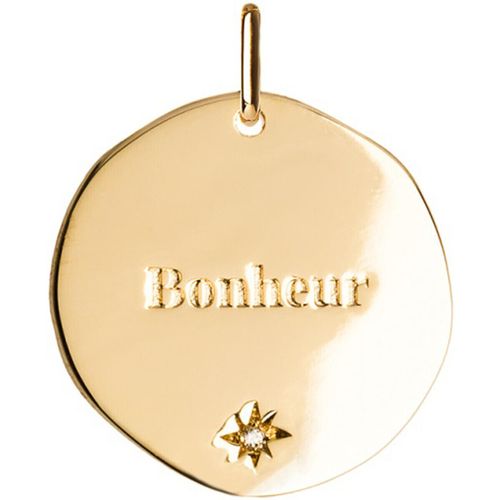 Pendentifs Pendentif Amourette "Bonheur" doré - Saunier - Modalova
