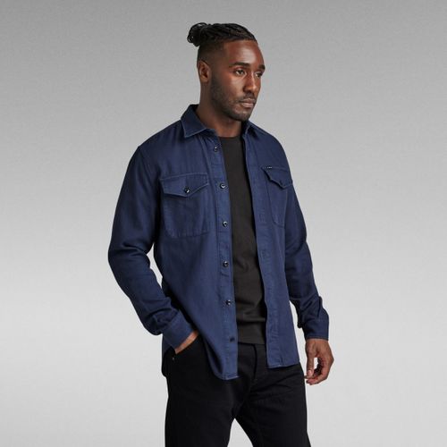 Chemise D20165 7647 MARINE-B597 BLUE - G-Star Raw - Modalova