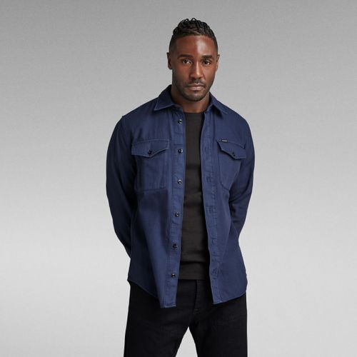 Chemise D20165 7647 MARINE-B597 BLUE - G-Star Raw - Modalova